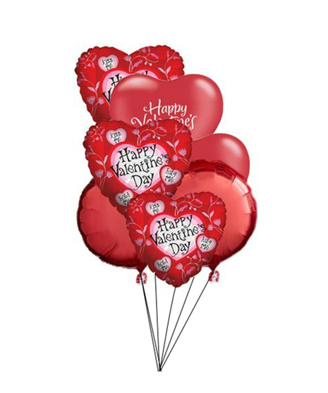 Valentine Balloon Bouquet